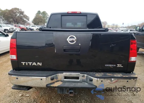 2011 Nissan Titan S из США, поврежденный, VIN 1N6BA0ED8BN314600